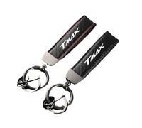 ZKSXSM Llavero de Cadena de Motocicleta de Fibra de Carbono Llavero para Y/amaha T MAX 530 Tmax 500 T-MAX 560 tmax560 Accesorios,Rojo