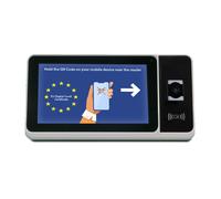 ZKTeco ZK-406 ZPAD PLUS QR Lector QR ZKTeco de certificado EU de vacunación COVID. Terminal multifuncional de control de acceso.