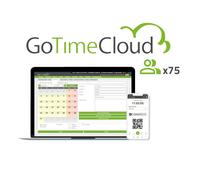 ZKTECO ZK-GOTIMECLOUD-75 Licencia nube control de presencia - 75 usuarios / 75 APPs incluidas - Fichajes remotos con localizació