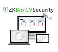 ZKTECO ZK-SOF-ZKBIOCV-IVS-P20 Licencia software control de acceso - Módulo de CCTV - 20 canales ONVIF - Vínculos con eventos de