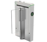 ZKTECO ZK-TS-MARS-S120-SS-600 Torno de acceso bidireccional doble - Portillo compacto con barrera acrílica plegable - Tiempos, a