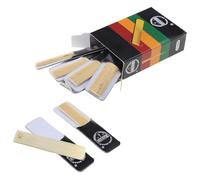 Zktfyshk 10 silbatos tradicionales de fuerza 2.50 con punta de silbato más fina y tono de corte sin filar, repuesto para clarinete fácil de usar
