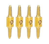 Zktfyshk 2 / 4 conectores de cobre para bicicleta, herramienta de enrutamiento de cables internos para bicicleta, adaptador de enrutamiento de manguera hidráulica, conector de cobre, enhebrador de