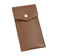 Zktfyshk Fundas de cuero para bolígrafos para mujeres y hombres, funda de cuero para pluma estilográfica para pantalla táctil