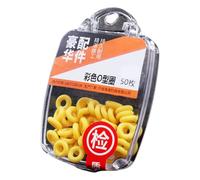 Zktfyshk Juntas tóricas de rotación de 360 grados, conector de subalambre de liberación rápida, anillos tipo O, aparejos de pesca