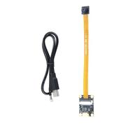 Zktfyshk Módulo de cámara web USB 2.0 con micrófono, enfoque fijo OV4689, módulo de cámara USB para portátiles de control industrial