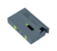 Zktfyshk Portability 12700 - Soporte de batería desmontable, estructura desmontable, indicadores de luz, fácil montaje, carcasa de alimentación