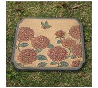 zktoermn Losa Decorativa de Estilo Oriental, Piedra para senderos y Jardines Exteriores, Piedra Decorativa Octogonal para Patios, Caminos, céspedes y Jardines Traseros.(36x36cm)