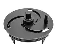 ZKTOOL Llave universal para tapa de depósito de combustible, llave de tapa de depósito de combustible ajustable de 3 mandíbulas, herramienta de extracción de tapa de bomba de combustible, 87 mm a 170