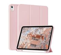ZKTUYU Funda para iPad (A16) 11ª generación 11 pulgadas 2025, iPad 10.9 pulgadas 2022 con soporte para bolígrafo, funda fina suave TPU a prueba de golpes, compatible con Touch ID, Auto