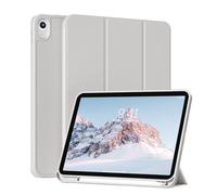 ZKTUYU Funda para iPad (A16) 11ª generación 11 pulgadas 2025, iPad 10.9 pulgadas 2022 con soporte para bolígrafo, funda fina suave TPU a prueba de golpes, compatible con Touch ID, Auto