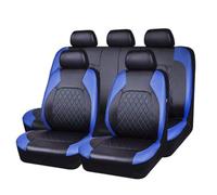 ZKUZKA 9Pcs Coche Fundas Asientos Coche para Volkswagen Beetle Cabriolet 2011-2024, Fundas Asiento Impermeables Transpirabilidad Interior Accesorios,B-Blue