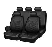 ZKUZKA 9Pcs Coche Fundas Asientos Coche para Volkswagen Beetle Cabriolet 2011-2024, Fundas Asiento Impermeables Transpirabilidad Interior Accesorios,A-Black