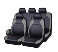 ZKUZKA 9Pcs Coche Fundas Asientos Coche para Volkswagen Beetle Cabriolet 2011-2024, Fundas Asiento Impermeables Transpirabilidad Interior Accesorios,C-Grey
