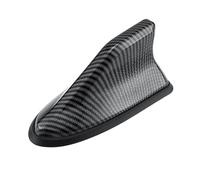 ZKUZKA Antena Aleta Tiburon Coche para Fiat Multipla Seicento Stilo Croma Palio Grand Siena, Tetto Antenna di Ricezione Radio, Accessori Tuning Auto,A-Carbon Fiber
