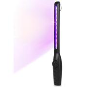 ZKX Desinfectante de luz UV, lámpara portátil recargable por USB, mata el 99% de gérmenes y virus para hogar, hotel, viajes, coche