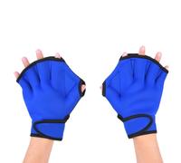 Zkydhbd 1 par de guantes de natación de nailon con malla tipo ranas de dedos, resistencia al agua, aleta de paleta para entrenamiento de palas de mano