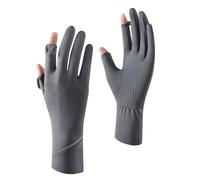 Zkydhbd 1 par de guantes ligeros para exteriores con pantallas táctiles, antideslizantes, para conducir y ciclismo, guantes de sol de moda
