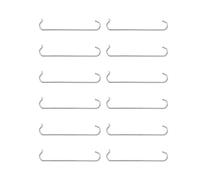 Zkydhbd 10 ganchos de acero para cadena de ciclismo, accesorios de reparación de bicicletas compactos para mantenimiento de bicicletas de senderos, herramienta de mantenimiento para ciclistas