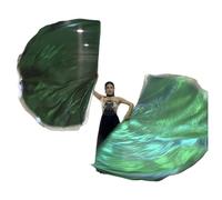 Zkydhbd 2 banderas de alabanza semicírculo con varilla escalable para práctica de adoración, accesorios de actuaciones