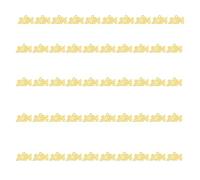 Zkydhbd 20/50 colgantes de recuerdo de aleación de metal con número 2024 para hacer accesorios de joyería hechos a mano, 19 x 34 mm, Gold, como se describe, como se describe