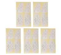 Zkydhbd 5 piezas de cinta de impacto para palos de golf, etiquetas, pelotas de golpeo, grabadora, herramienta de entrenamiento de swing para palos de golf, entrenamiento duradero de swing