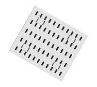 Zkydhbd Accesorios de almacenamiento ligeros de alta capacidad para cocina, baño, sala de juegos, organización, paneles de pared, estantería multifuncional