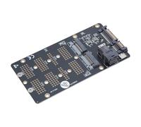Zkydhbd Adaptador de conexión NVMe múltiple a SATA3 y SFF 8643 para un procesamiento eficiente de datos de transferencia de datos de alta velocidad