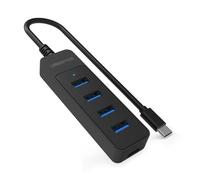 Zkydhbd Adaptador divisor USB tipo C a USB 3.0 para portátiles y smartphones, expansor de carga, adaptador multipuerto de transferencia de 5 Gbps