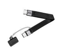 Zkydhbd Adaptador universal de cable USB 4 a tipo C con velocidad de datos de 80 Gbps y carga de 240 W para extensión flexible adaptador universal