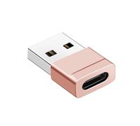Zkydhbd Adaptador USB a conector convertidor tipo C para teléfonos, carga rápida y transferencia de datos sin problemas, adaptador OTG