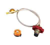 Zkydhbd Adaptadores portátiles de repuesto para tanques pequeños, cilindros planos, tanques, acopladores, estufas de camping al aire libre, adaptadores, quemadores, tanques de accesorios