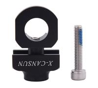 Zkydhbd Ajustadores de tensión de cadena de bicicleta de aleación de aluminio, tensores, reguladores de velocidad única para bicicletas plegables, terrenos de montaña, accesorios de bicicletas