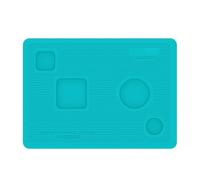 Zkydhbd Alfombrilla antideslizante profesional para cámara, teléfono, tabletas, protector de pantalla, kit de instalación de almohadilla de silicona, reutilizable, herramienta de silicona flexible