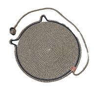 Zkydhbd Alfombrilla para rascar de gatos, cuerda de algodón, diseño de dibujos animados, para mascotas, para interiores, tejida, suave, cómoda, almohadilla para gatos