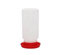 Zkydhbd Alimentador de aves de corral estable para aves de corral, contenedor automático de agua suave para pollos
