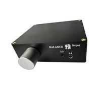 Zkydhbd Amplificadores de auriculares equilibrados profesionales de bajo ruido, fuente de alimentación aislada, diseño de clase A, mejora los escenarios de sonido, amplificadores de sonido