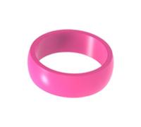 Zkydhbd Anillos de silicona elásticos suaves, ligeros y resistentes al sudor, para mujeres y hombres, impermeables, accesorios de dedos, anillo de silicona, Classic pink, como se describe, como se