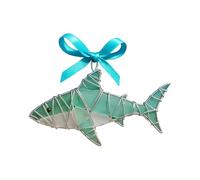 Zkydhbd Arte de pared acrílico con temática de criatura marina con delfín, tortuga, ballena, diseños para baño, decoración del hogar con temática costera para baño