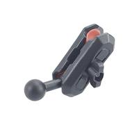 Zkydhbd Barra de extensión de montaje de bolas de 17 mm para rejilla de ventilación universal de teléfono de coche