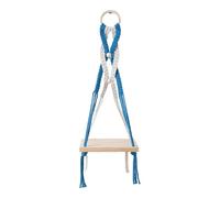Zkydhbd Bohemians - Estantes colgantes de pared de macramé hechos a mano para libros de plantas y jarrones, estantes flotantes para el hogar