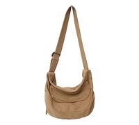 Zkydhbd Bolsa de ocio de lona a juego para mujeres y hombres, hombro de color sólido, casual, mensajero de gran capacidad, bandolera de gran capacidad para mujeres y hombres, color sólido, casual