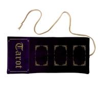 Zkydhbd Bolsa de regalo para tarjetas de juegos, multiusos, enrollable, bolsas de tarot, tarjetas de juego, funda de transporte para juegos