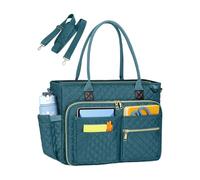 Zkydhbd Bolsa para laptop de 16.5 pulgadas para mujer, bolsas de trabajo, enfermeras, profesionales, maletines para computadora portátil, Green, One Size