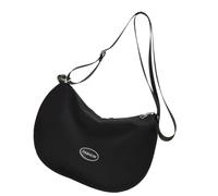 Zkydhbd Bolso cruzado de moda para mujer, espacioso bolso de hombro de lona con correa ajustable para uso diario y compras, correa de hombro ajustable, Black, One Size