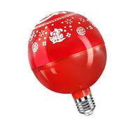 Zkydhbd Bombilla LED con cambios dinámicos de color para decoración festiva de interior y exterior, LED de bajo consumo