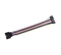 Zkydhbd Cable adaptador de alimentación de host de PC para varias placas base de 16 pines a 2 x 8 pines, adaptador divisor de 16 pines/2P 20 cm, 24 AWG, cable de panel frontal de chasis