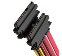 Zkydhbd Cable hembra-hembra de 7 + 15 pines para PC/unidad óptica, cobre blindado en caliente, ABS/PVC, diseño de durabilidad, cable de accionamiento óptico