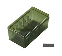 Zkydhbd Caja de almacenamiento de cables transparente para accesorios electrónicos para caja de almacenamiento de cables para cajón de escritorio, caja de almacenamiento de cables con compartimentos