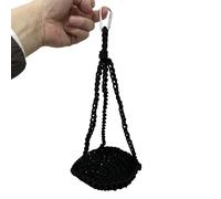 Zkydhbd Cama suave tejida escondite de juguete suave para cama de animales pequeños, hámster, conejos, escondite, jaula colgante plegable para mascotas